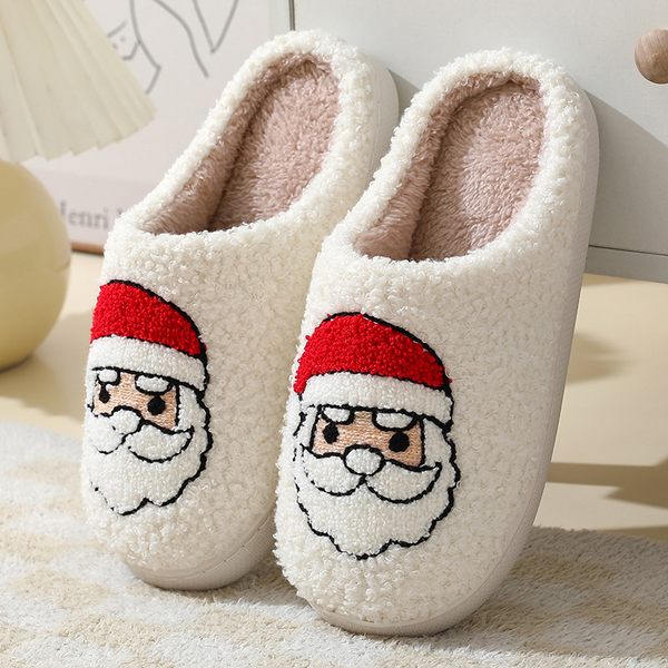 Christmas Home Slippers For Women And Men Couples